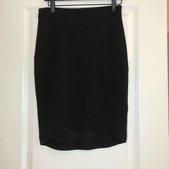 H&M Black Pencil Skirt Small - Picture 8 of 8